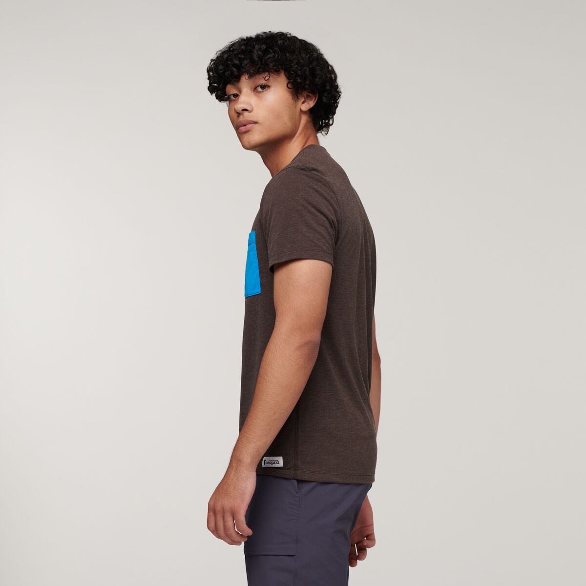 Paseo Travel Pocket T-Shirt - Men's, Cavern