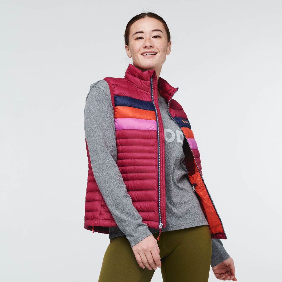 Fuego Down Vest - Women's, Raspberry