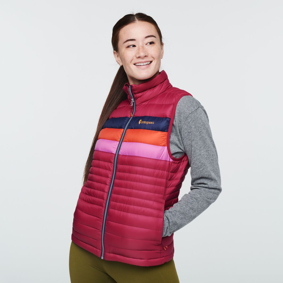 Fuego Down Vest - Women's, Raspberry