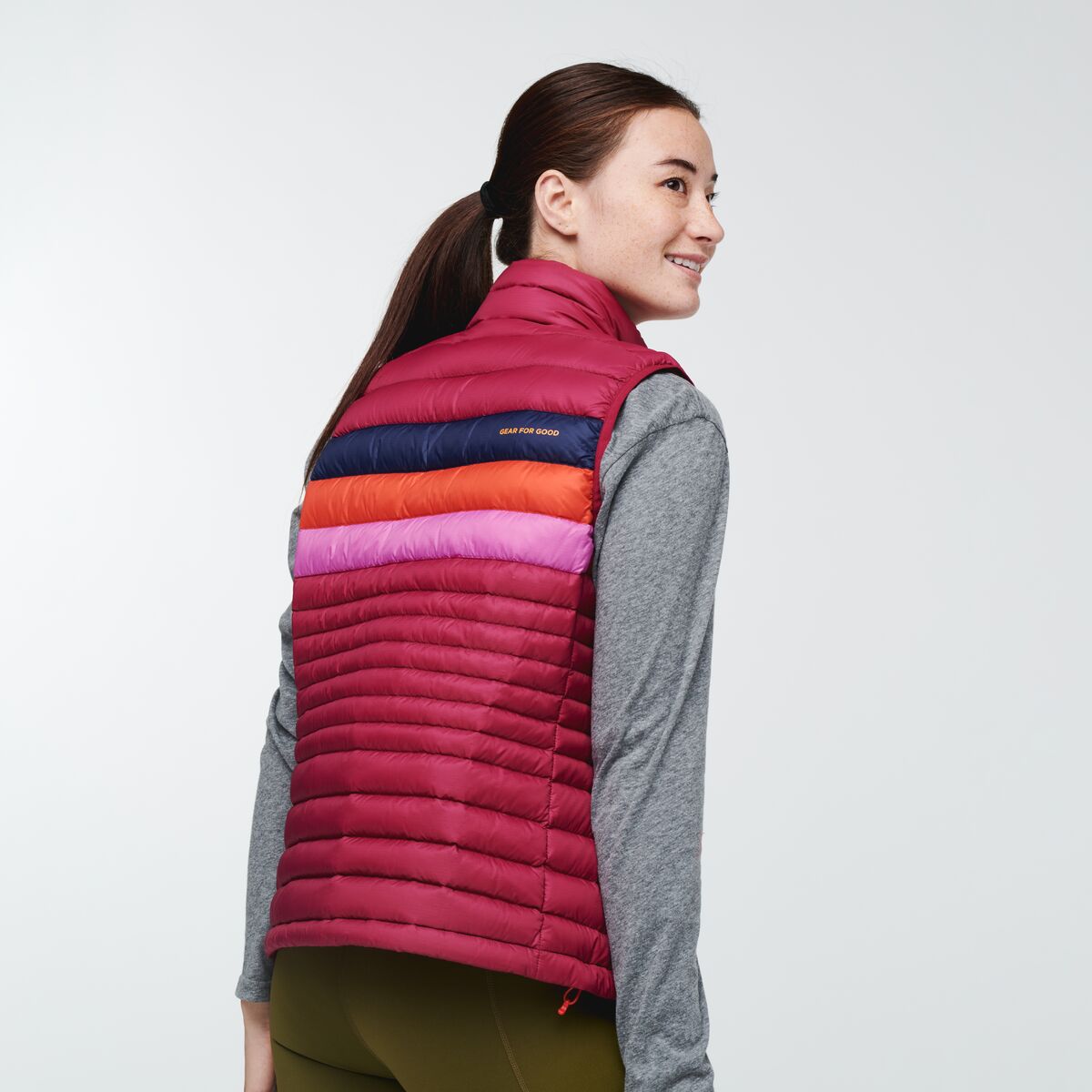Fuego Down Vest - Women's, Raspberry