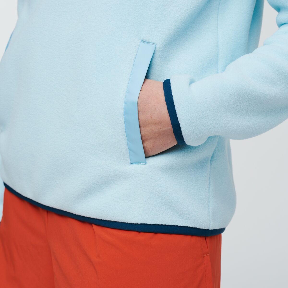 Teca Fleece Pullover - Recycled - Women's, Offshore