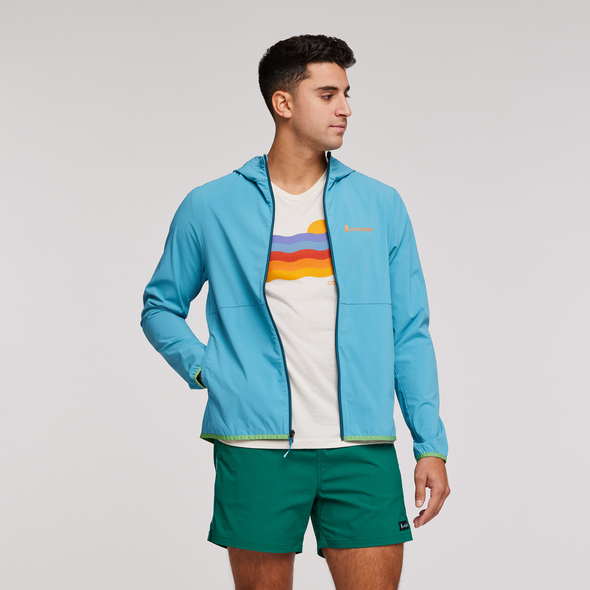 Vuelta Performance Windbreaker Jacket, Poolside