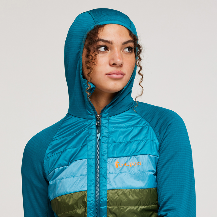 Womens insulated deals hooded jacket