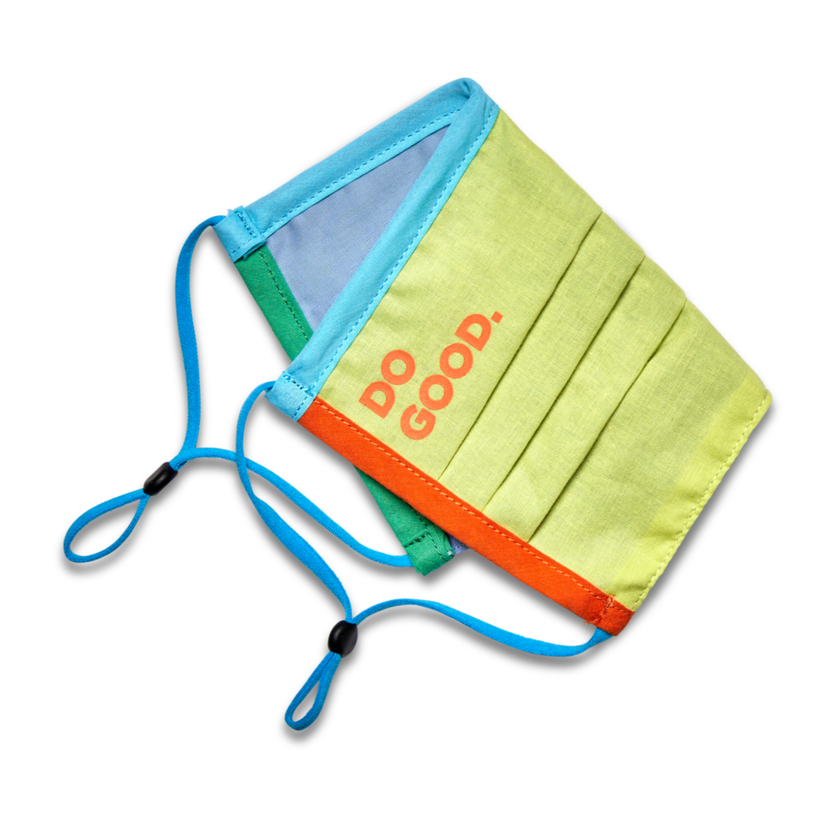 Teca Cotton Face Mask, Limelight
