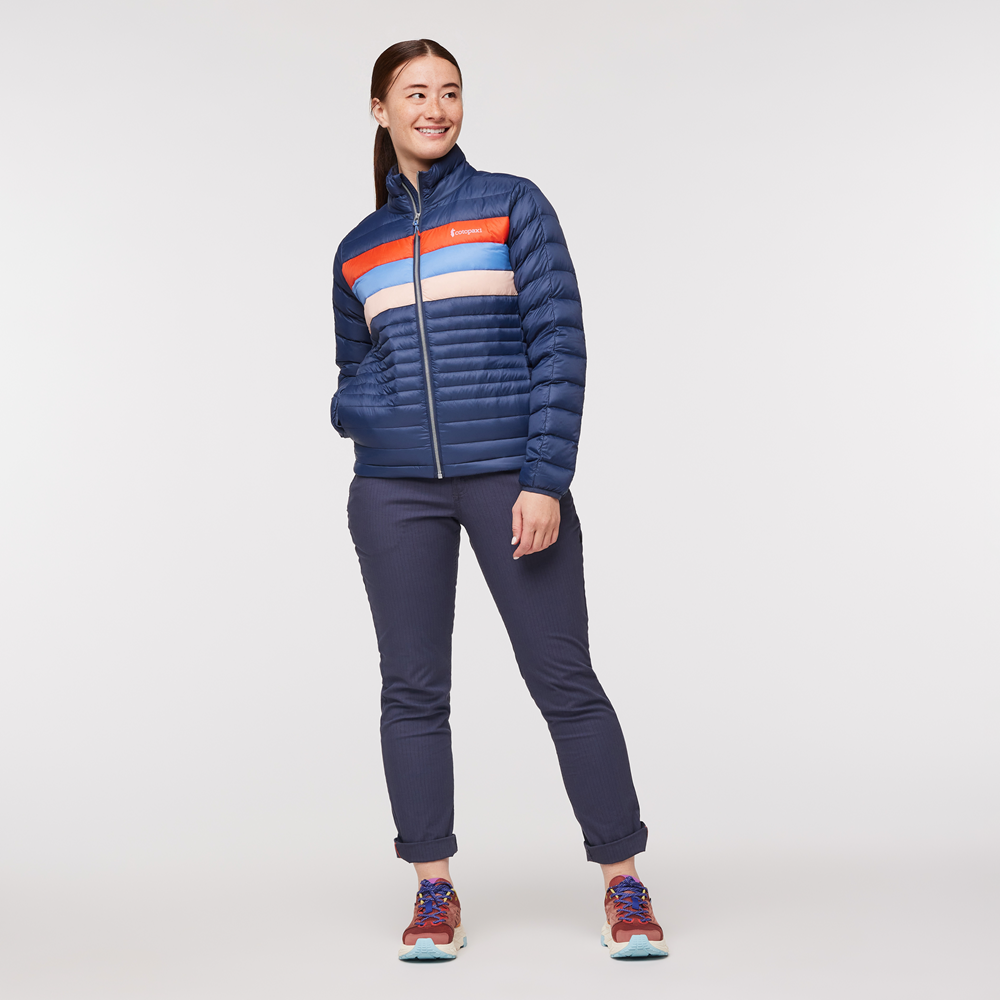 Fuego Down Jacket Women's, Ink/Rosewood