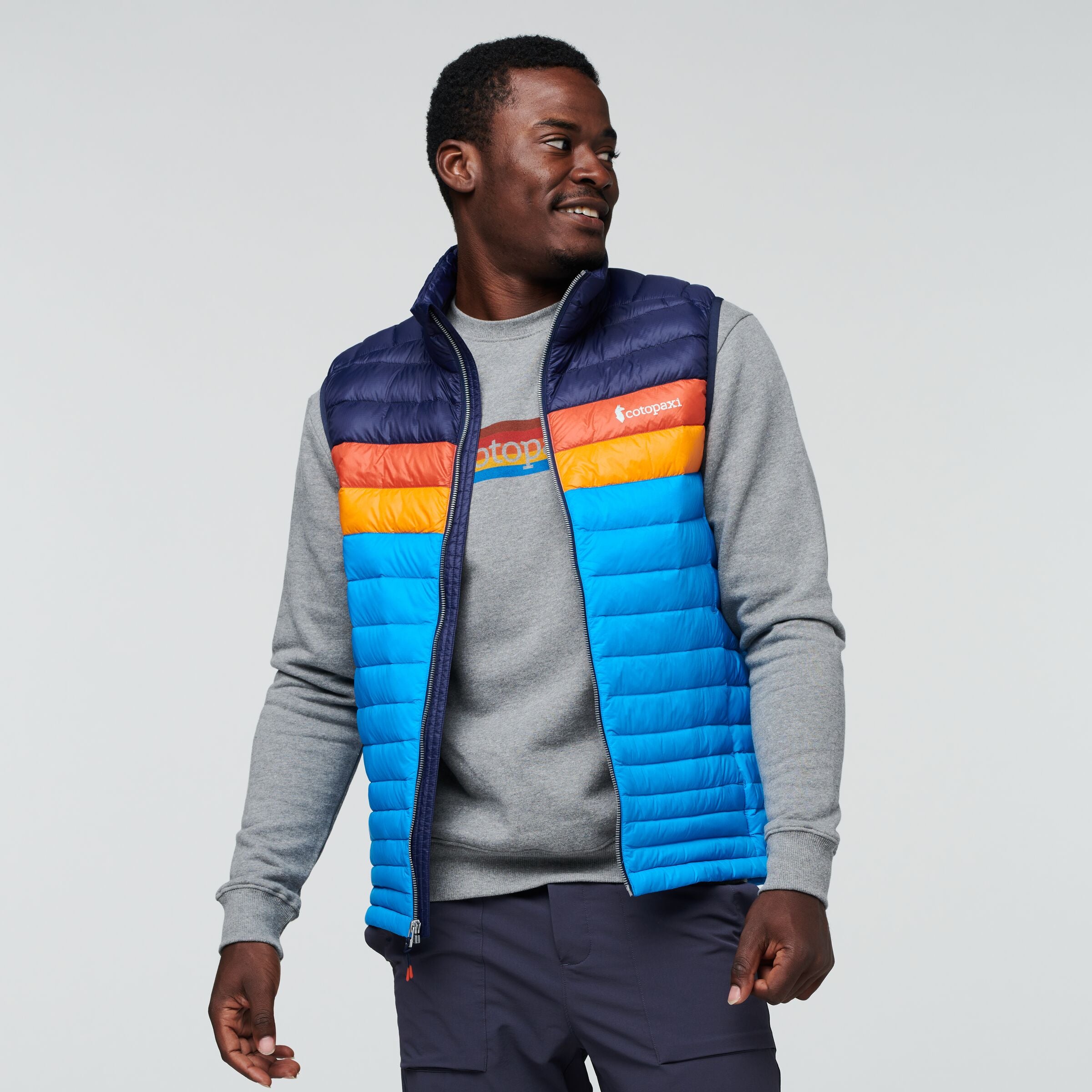 Fuego Down Vest - Men's, Maritime/Saltwater