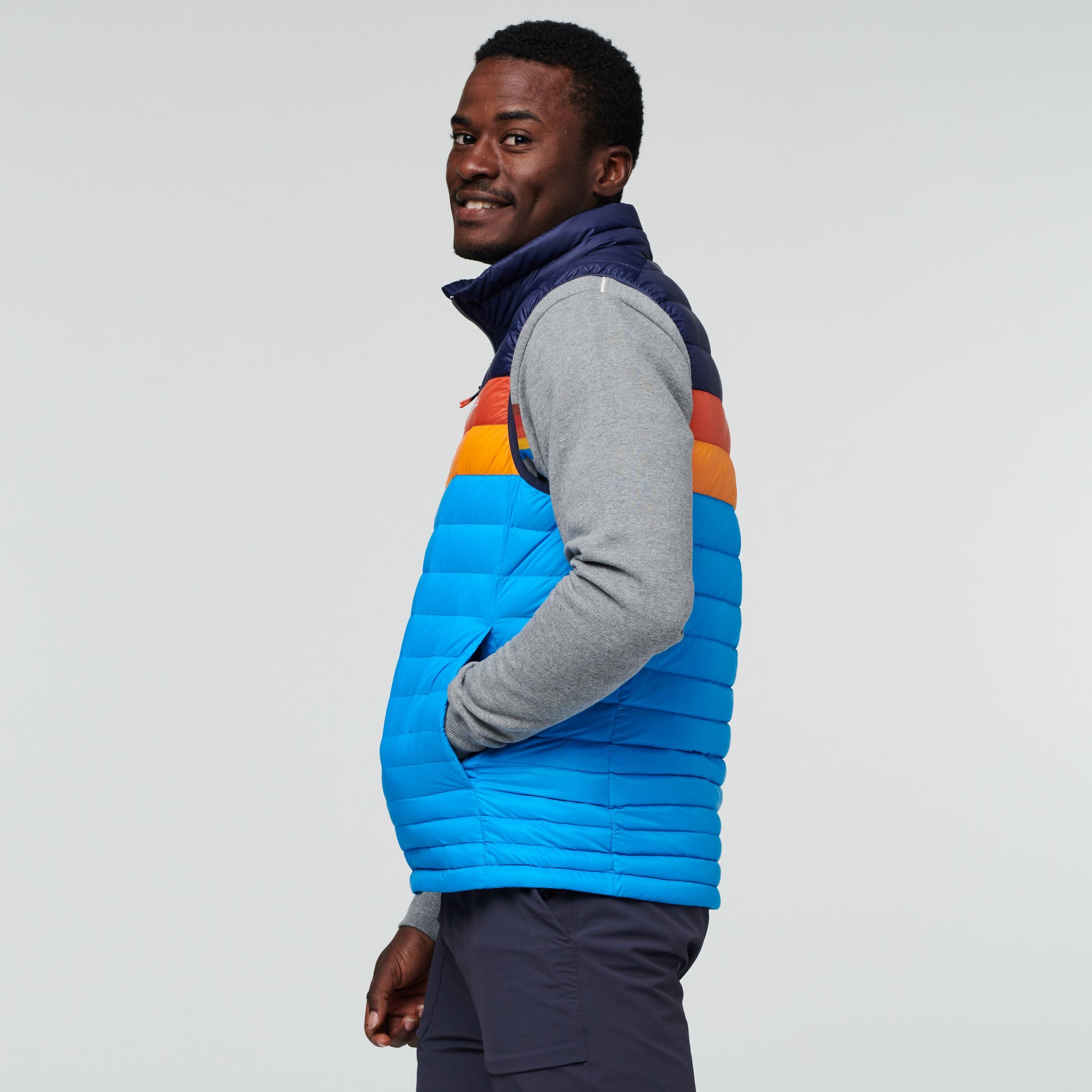 Fuego Down Vest - Men's, Maritime/Saltwater