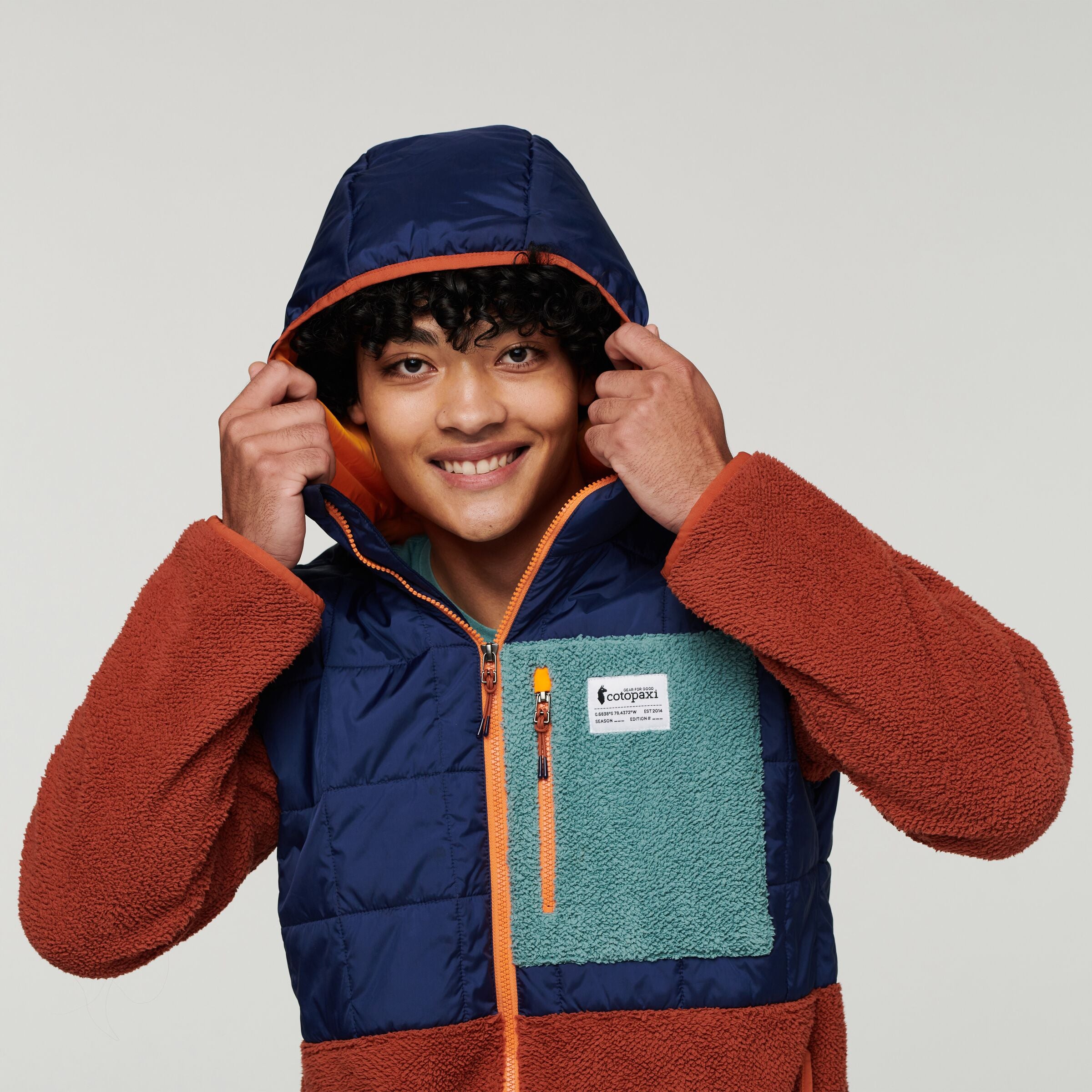 Trico Hybrid Jacket - Men's, Maritime/Spice