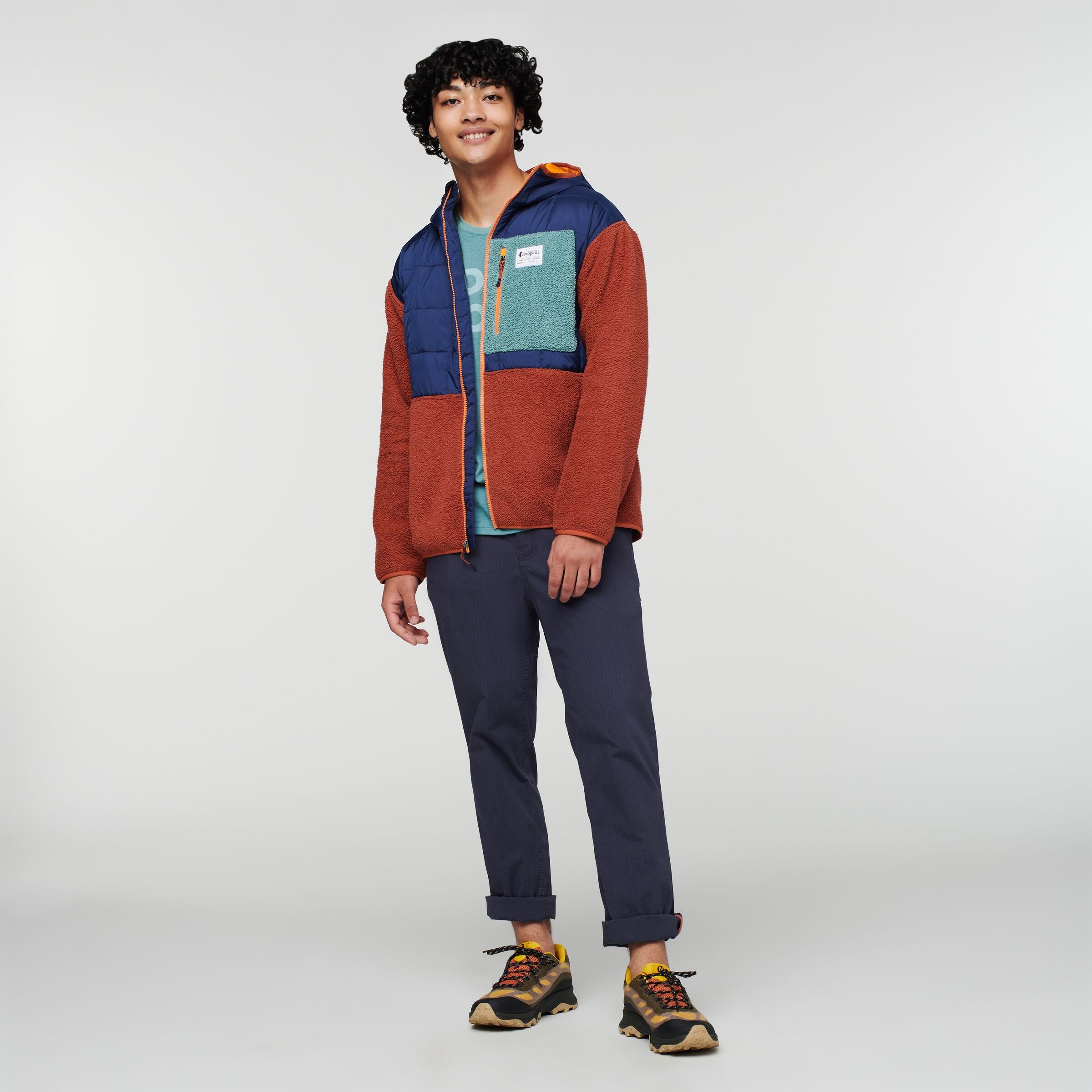 Trico Hybrid Jacket - Men's, Maritime/Spice