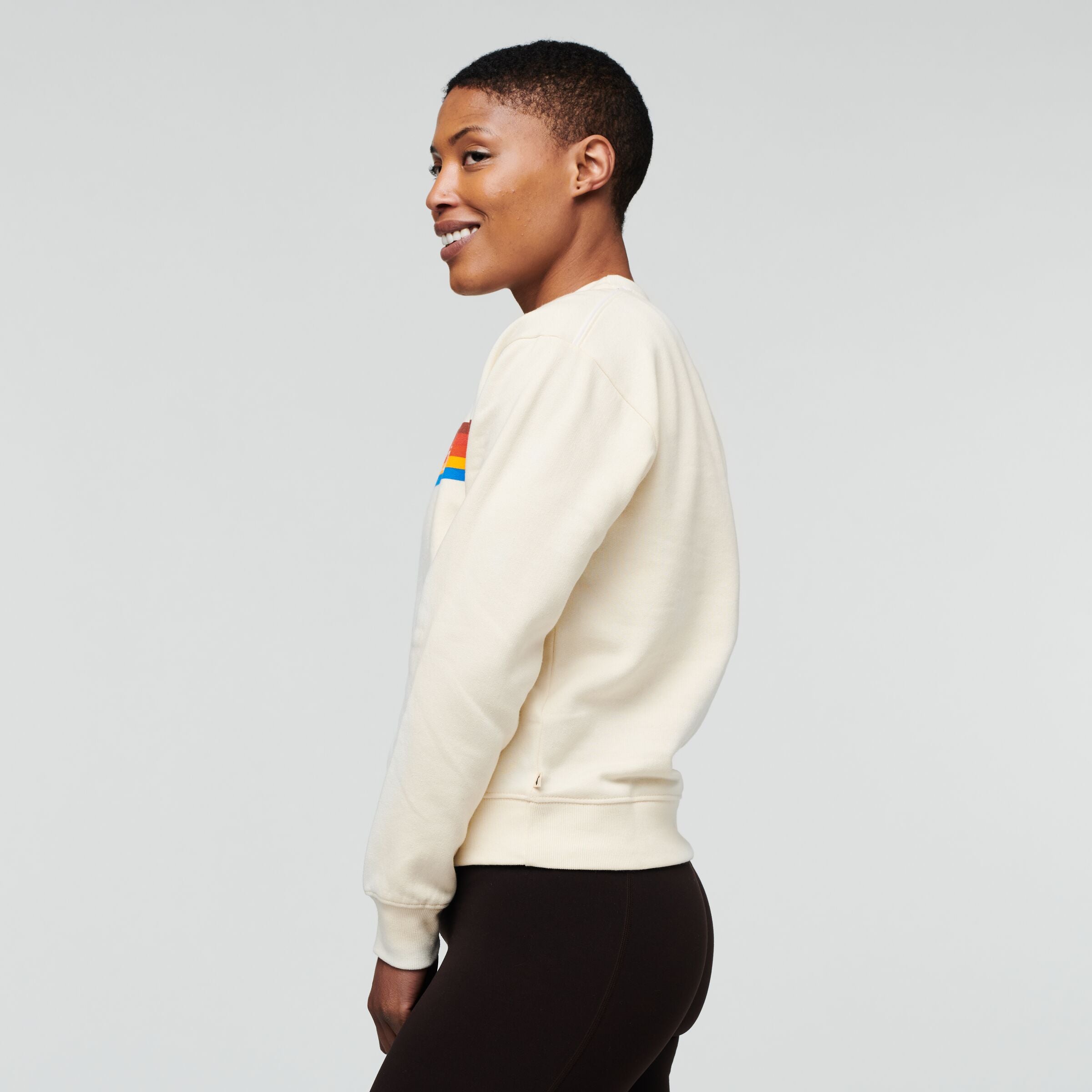 On The Horizon Crew Sweatshirt - Women's, Bone