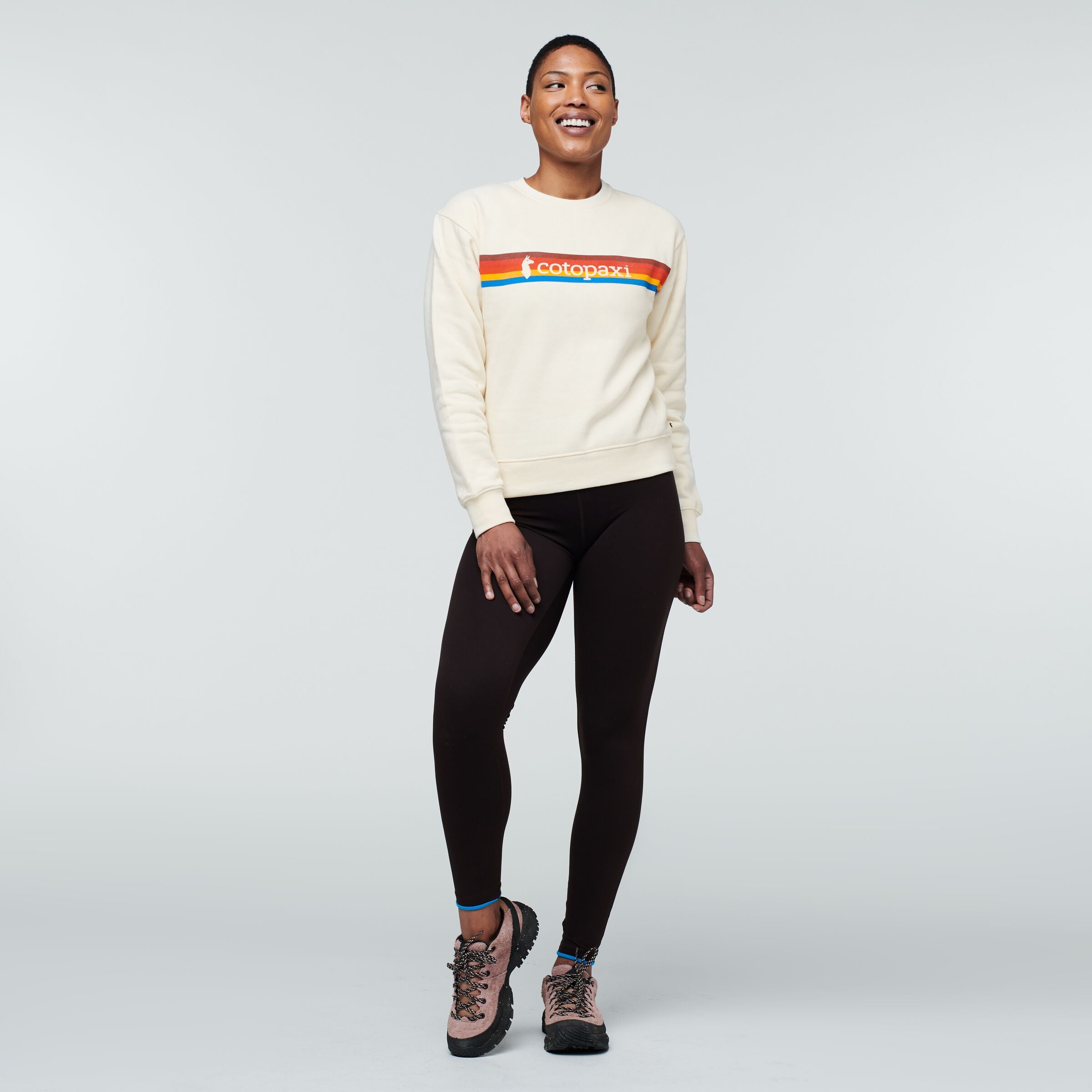 On The Horizon Crew Sweatshirt - Women's, Bone