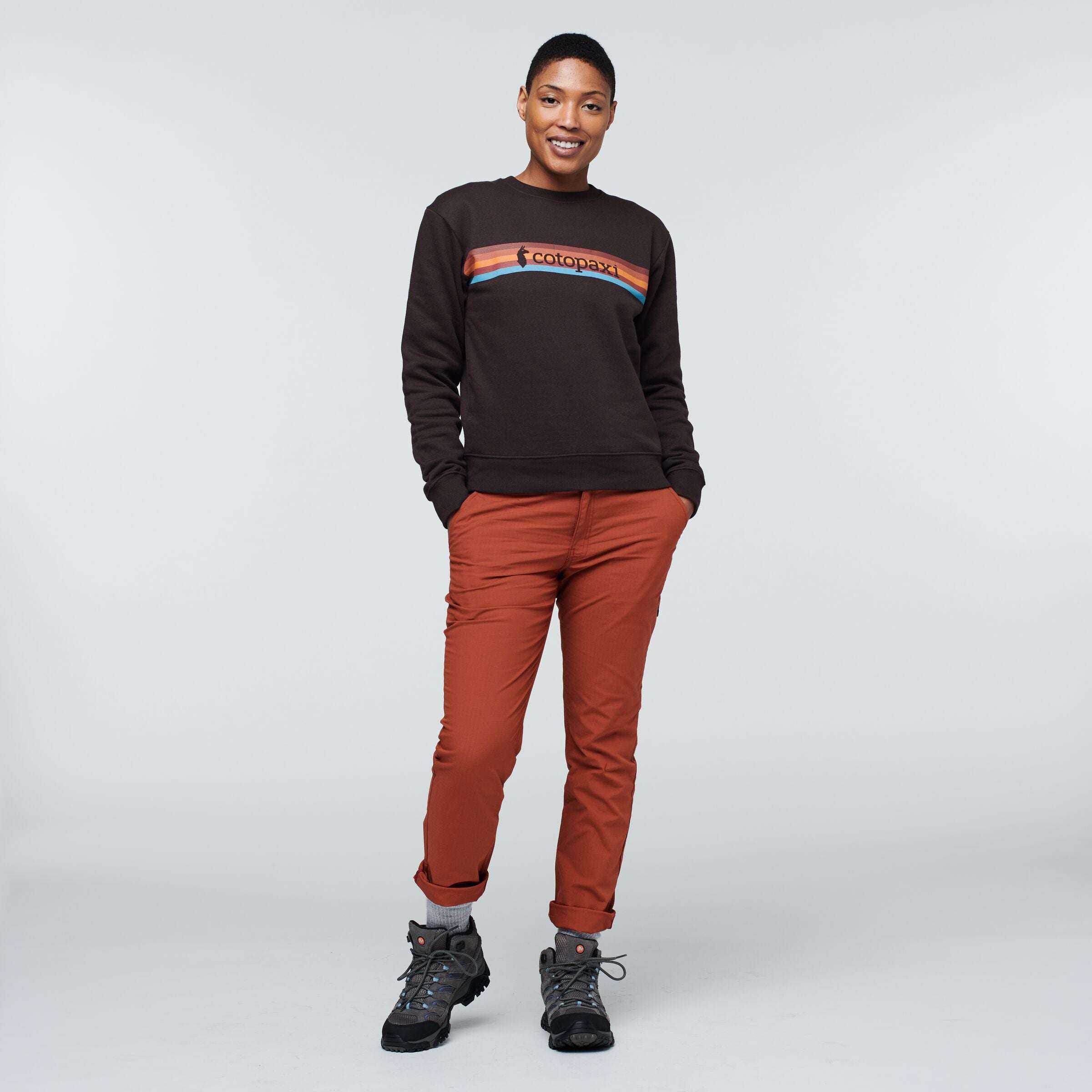 On The Horizon Crew Sweatshirt - Women's, Cavern