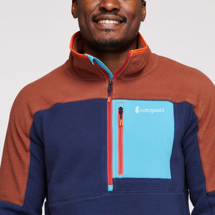 Mens zip sales fleece jacket