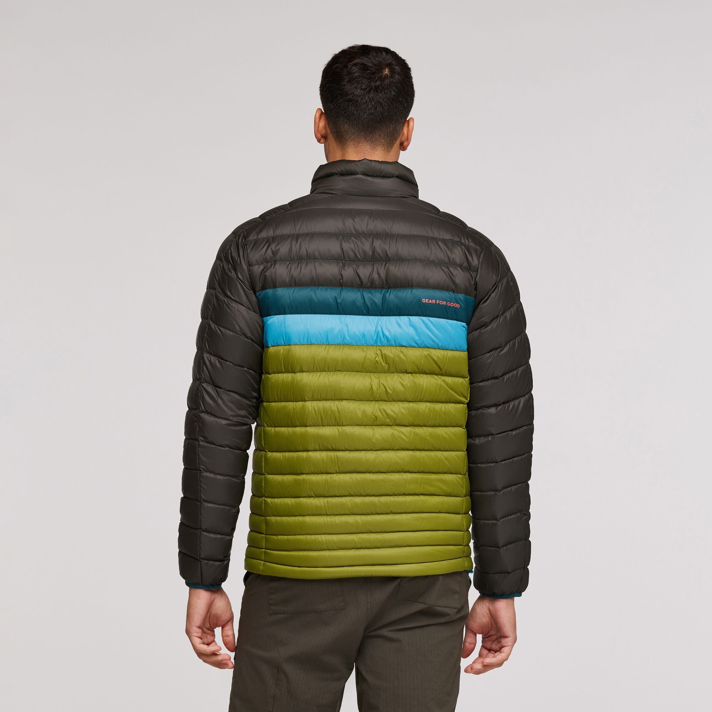 Fuego Down Jacket - Men's, Iron/Cedar