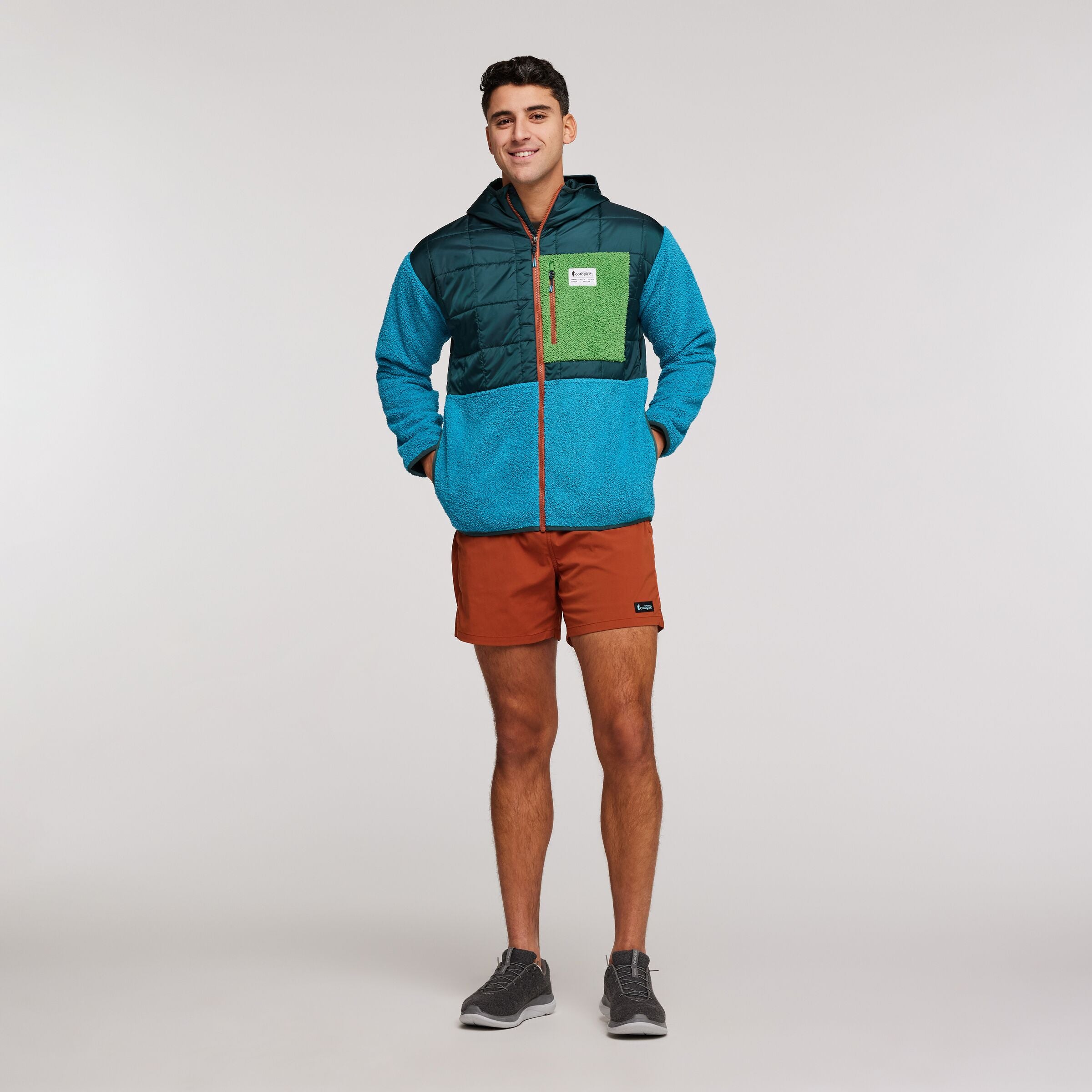 Trico Hybrid Jacket - Men's, Deep Ocean/Poolside