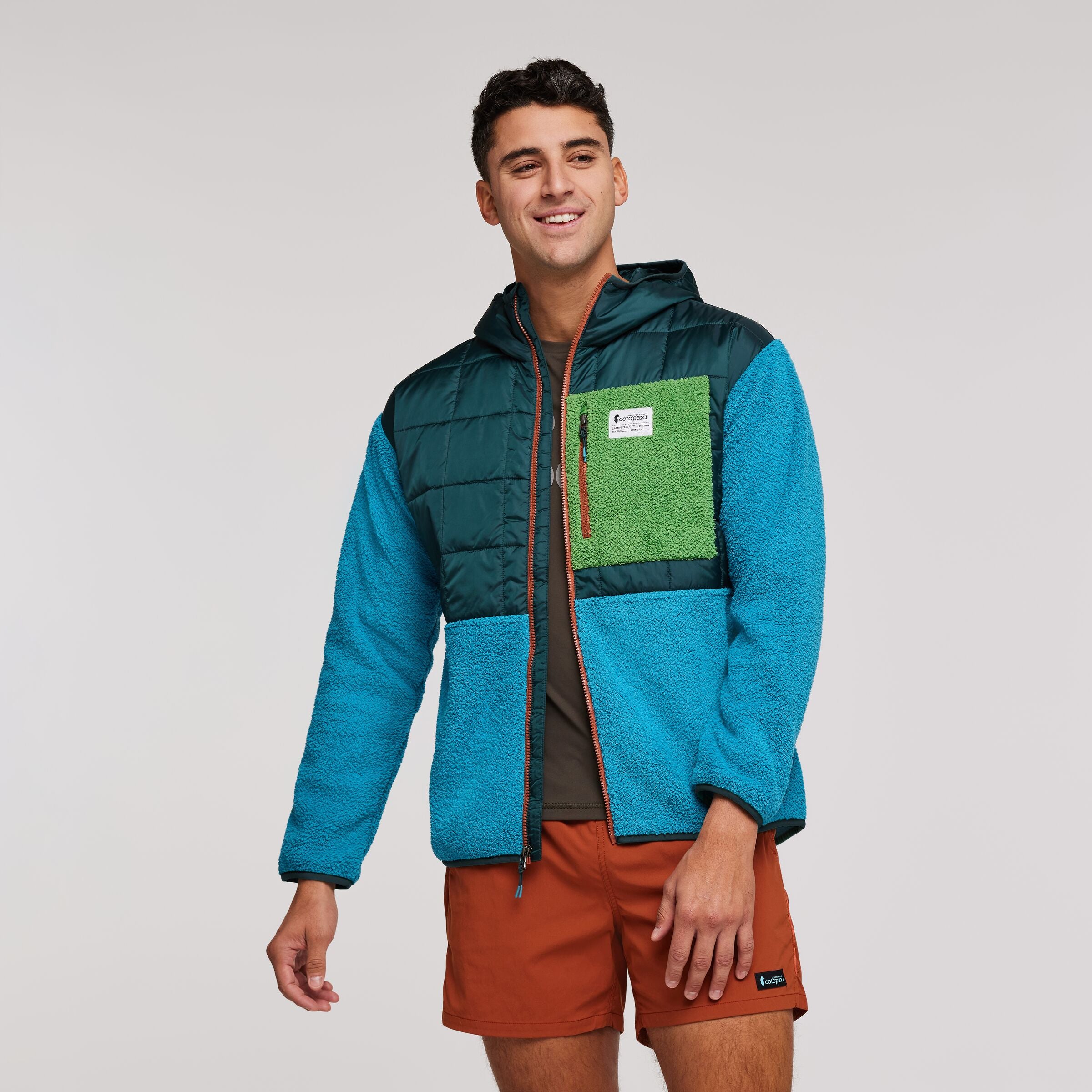 Trico Hybrid Jacket - Men's, Deep Ocean/Poolside