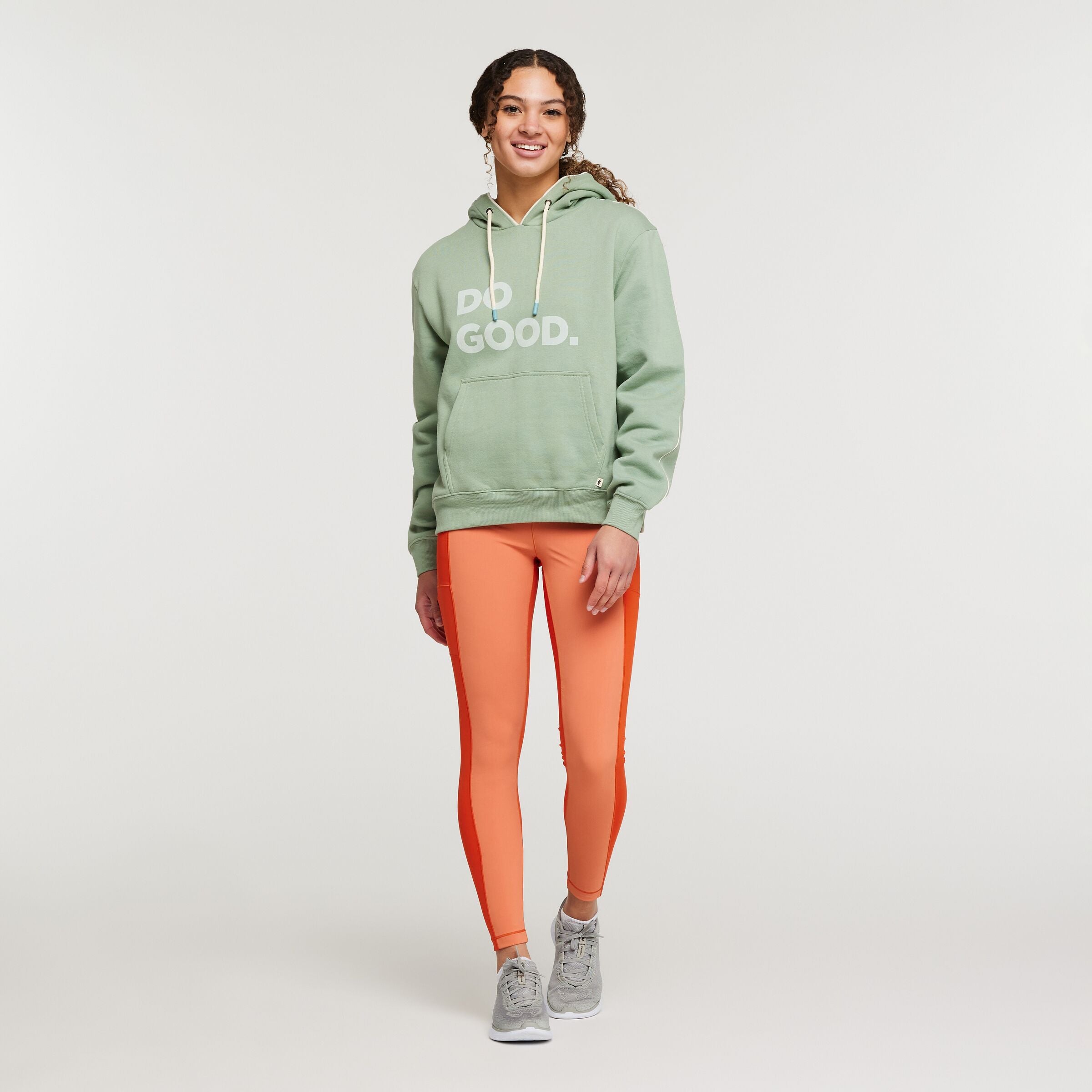 Do Good Hoodie- Women's, Silver Leaf