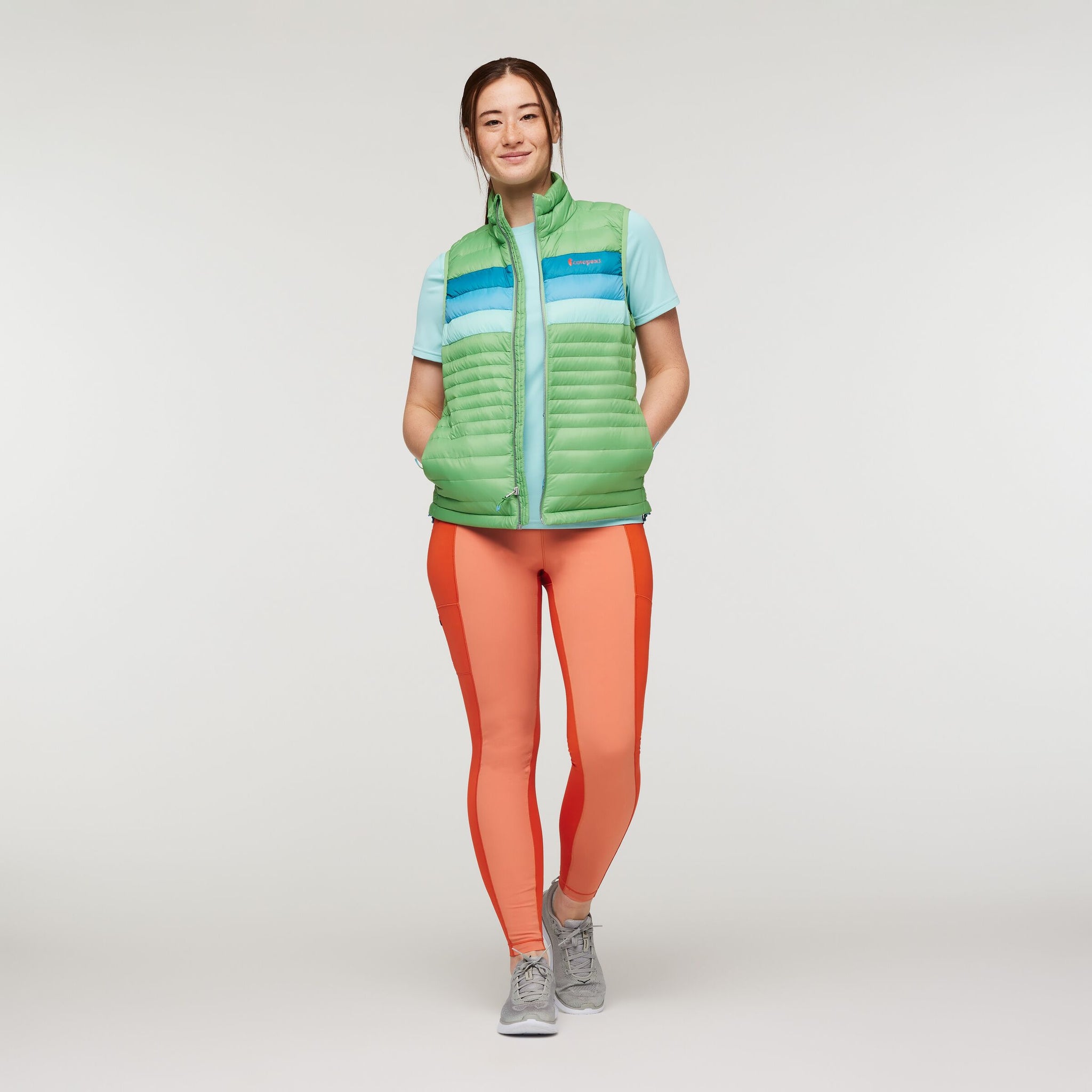 Fuego Down Vest - Women's, Kelp/Sea Grass