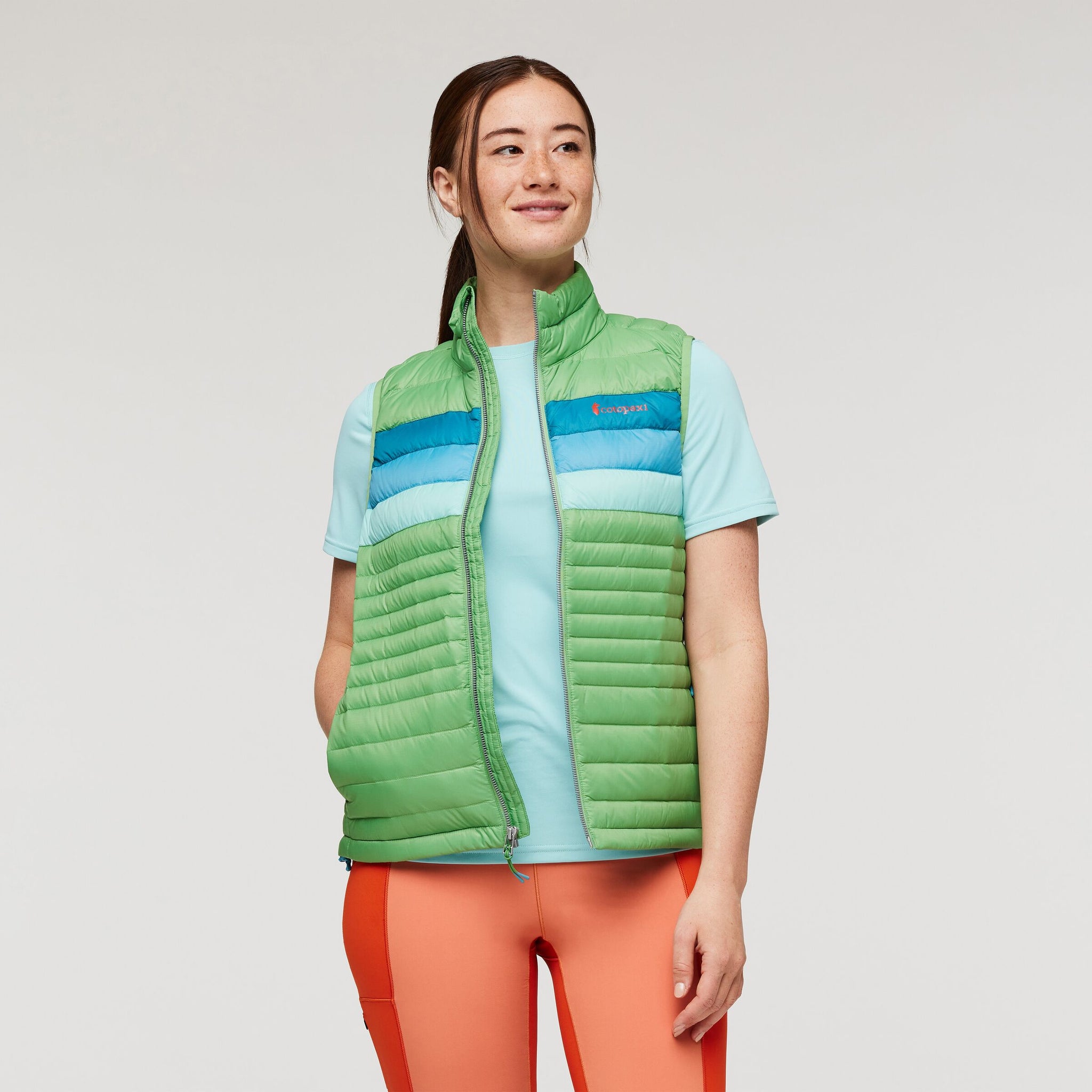 Fuego Down Vest - Women's, Kelp/Sea Grass