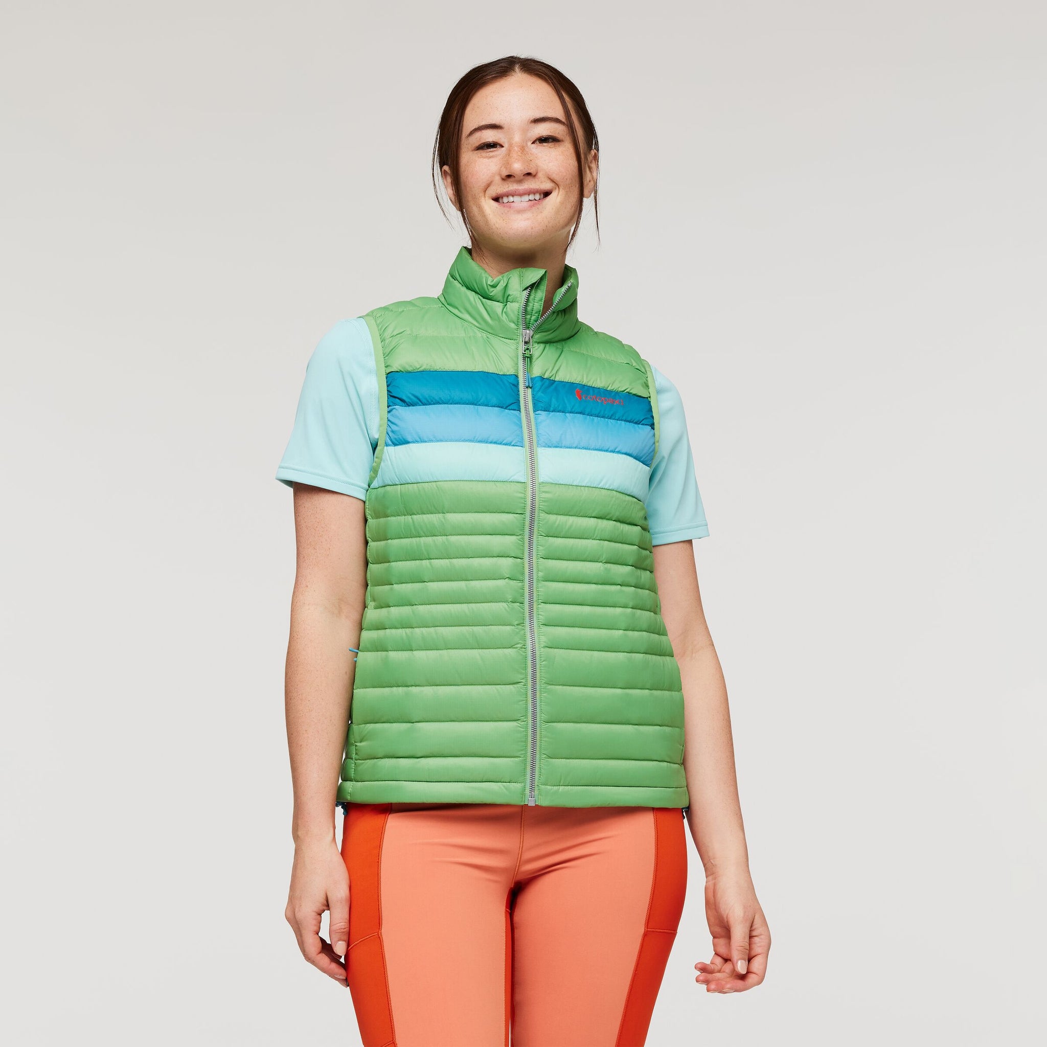 Fuego Down Vest - Women's, Kelp/Sea Grass
