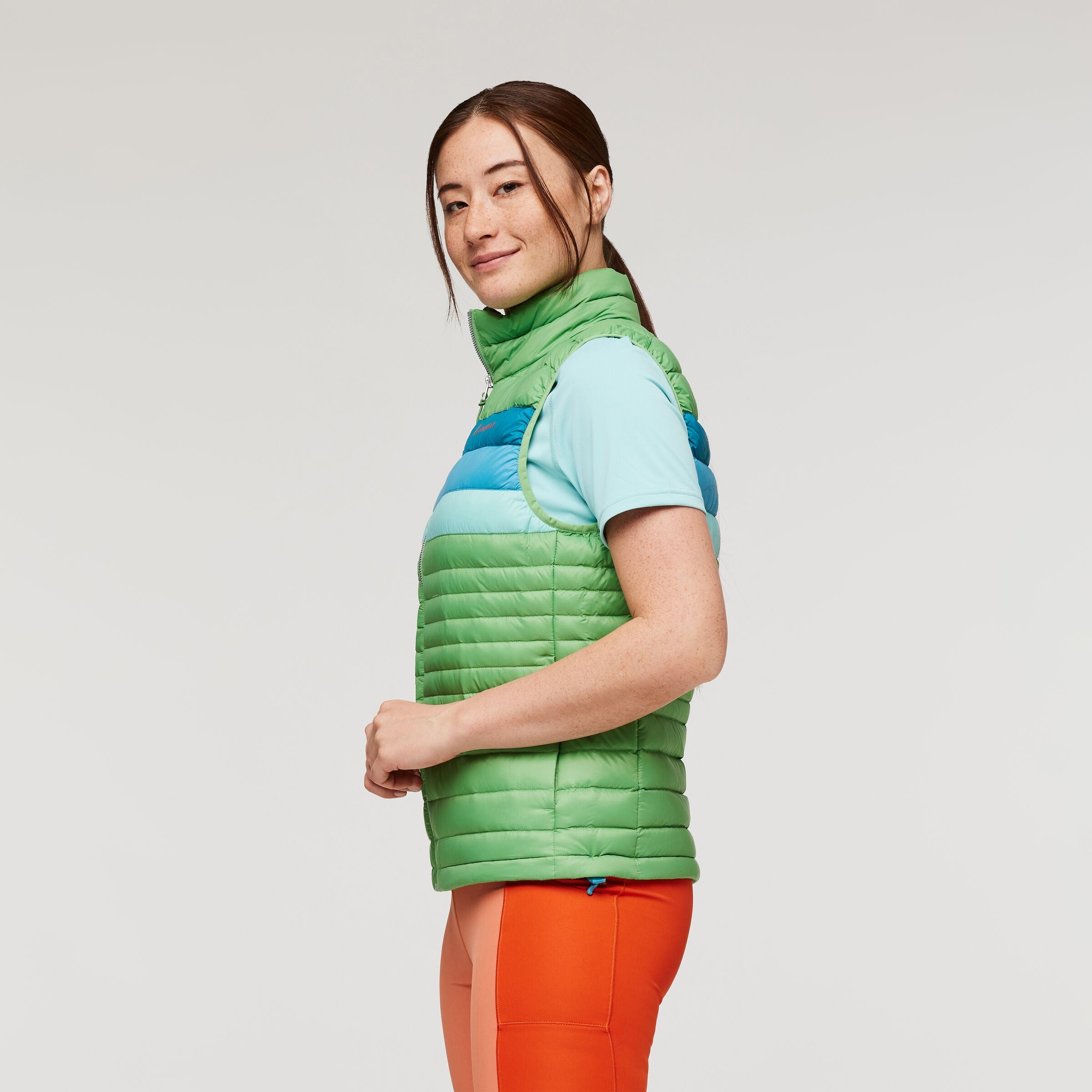 Fuego Down Vest - Women's, Kelp/Sea Grass