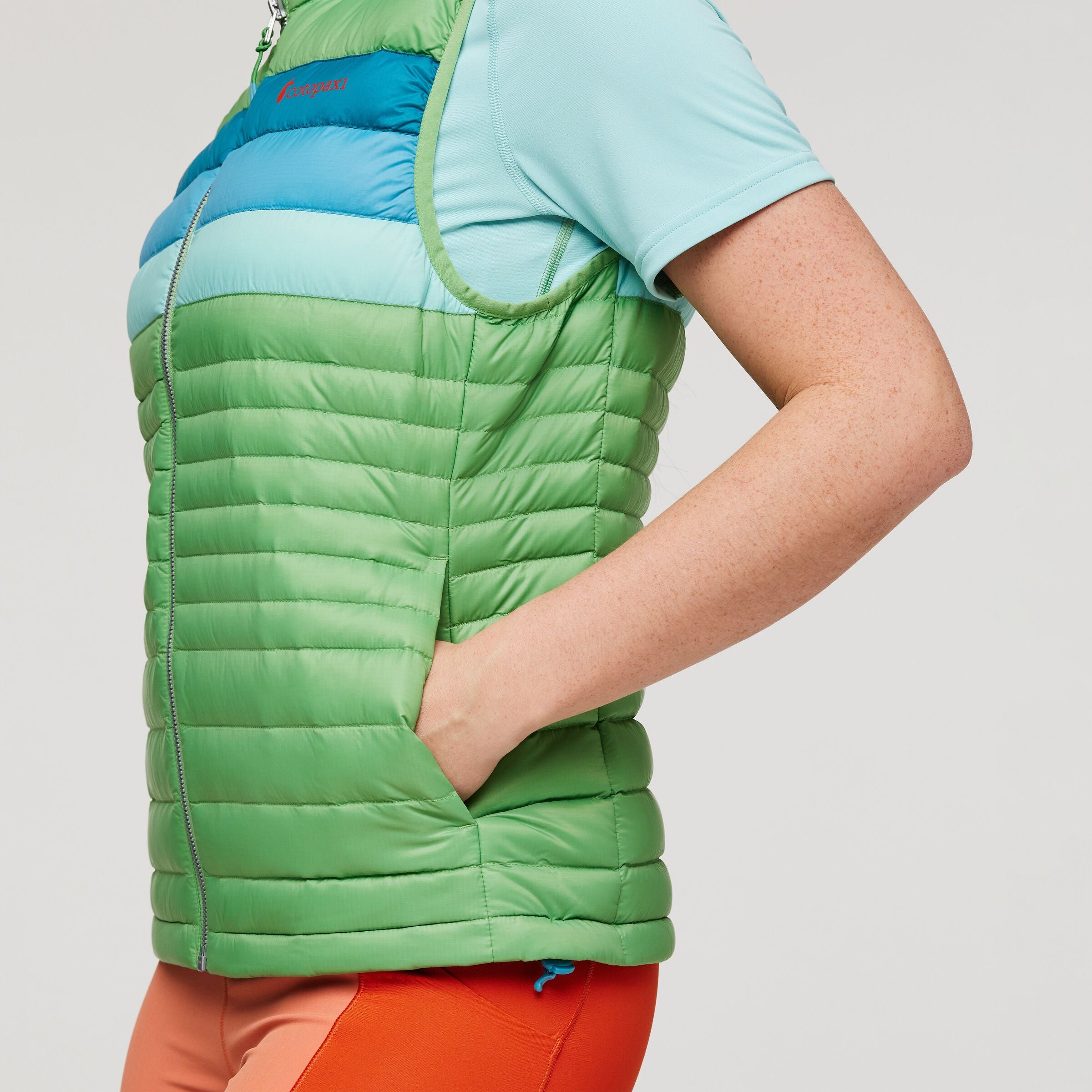 Fuego Down Vest - Women's, Kelp/Sea Grass
