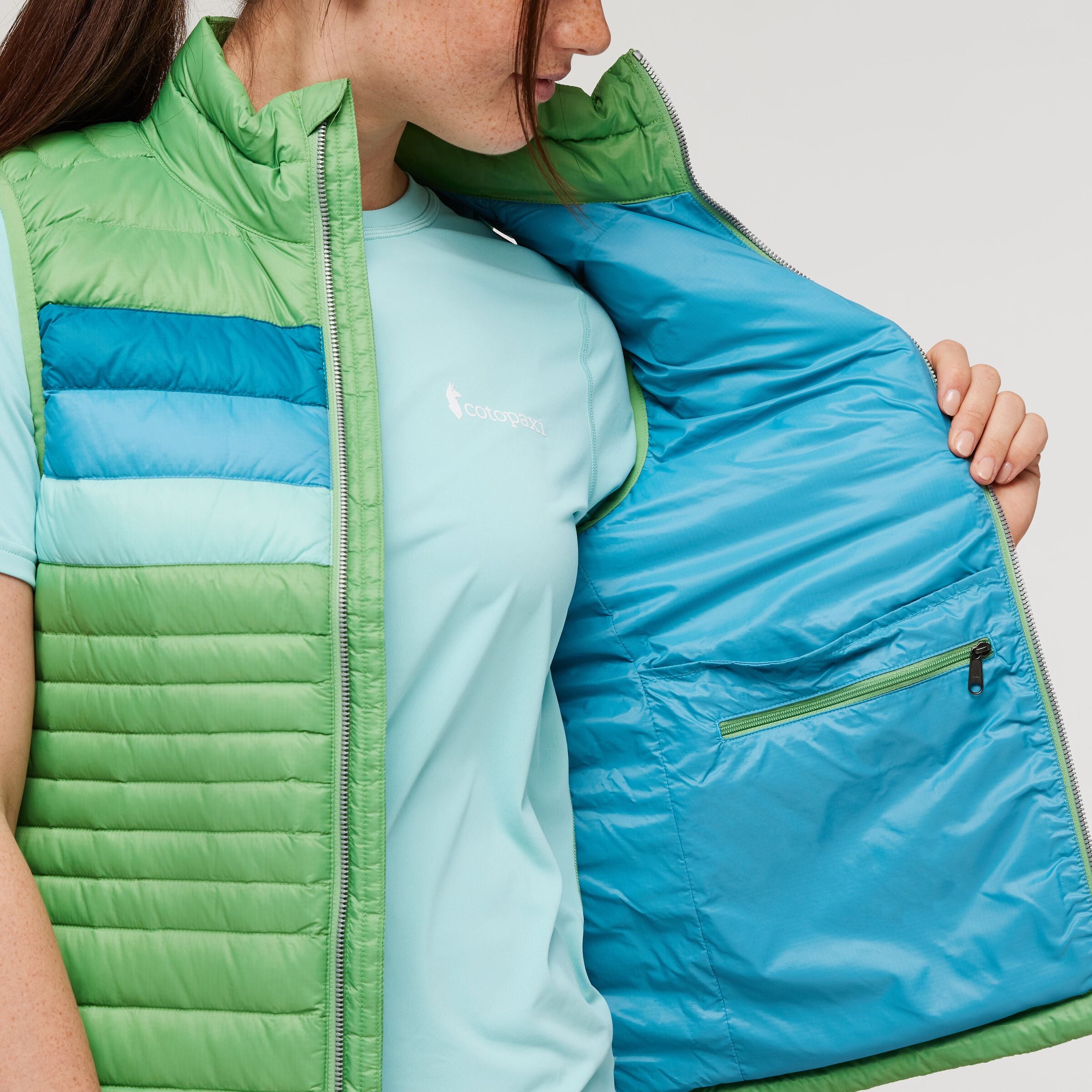 Fuego Down Vest - Women's, Kelp/Sea Grass