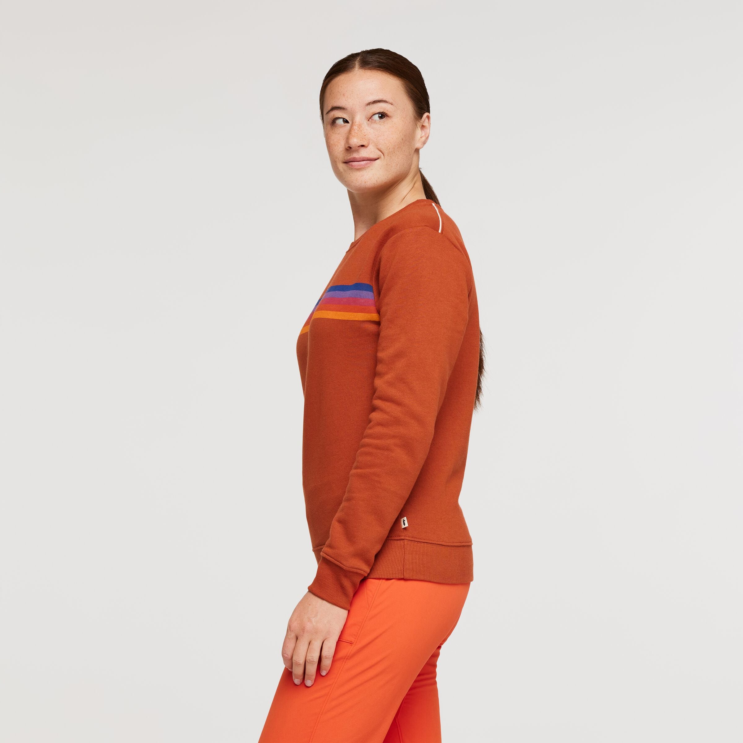 On The Horizon Crew Sweatshirt - Women's, Spice