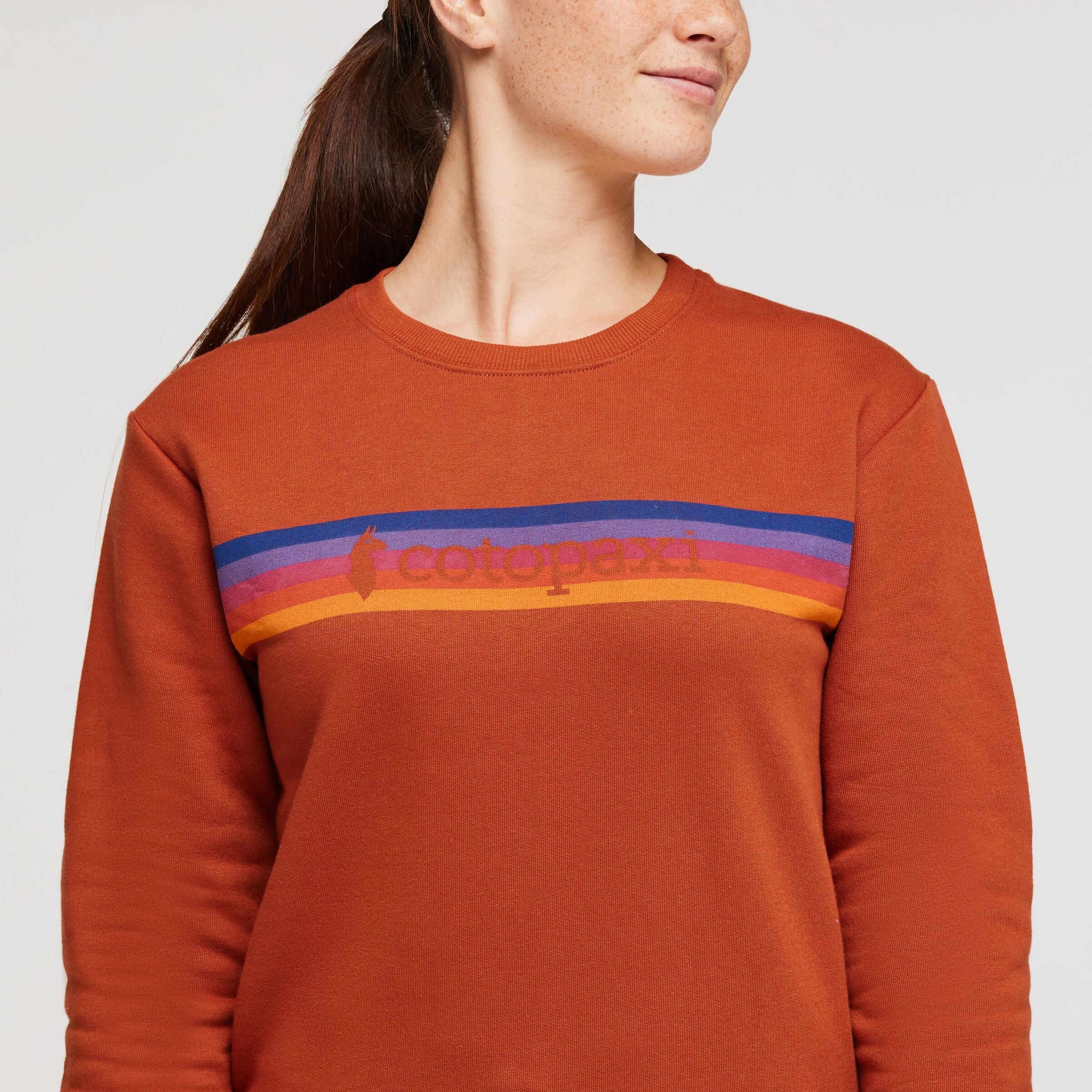 On The Horizon Crew Sweatshirt - Women's, Spice