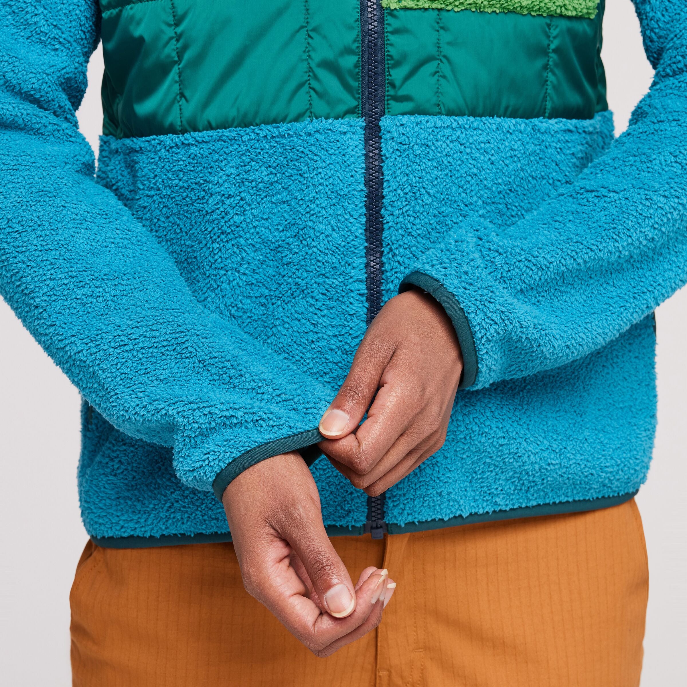 Trico Hybrid Jacket - Women's, Greenery/Poolside