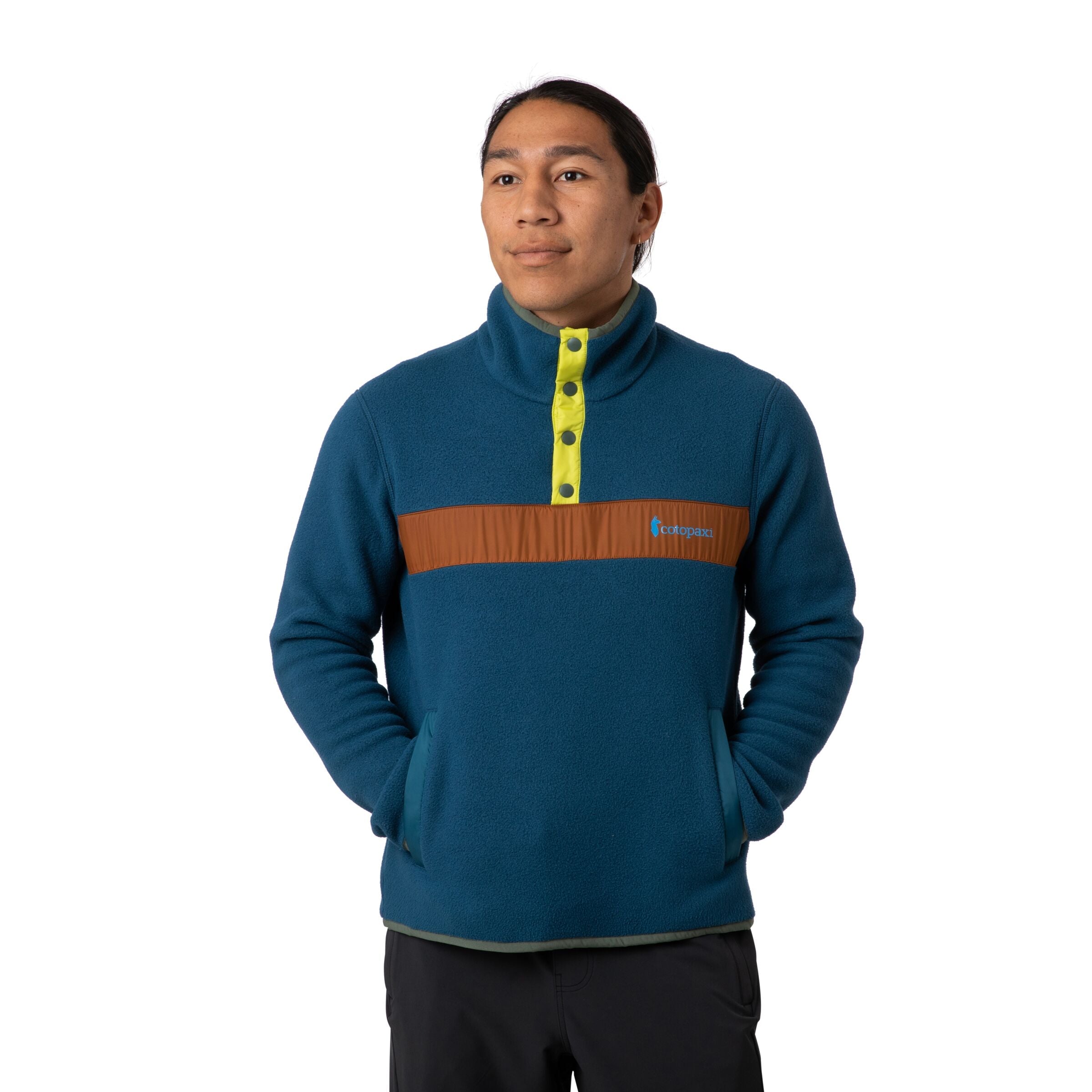 Teca Fleece Pullover - Recycled - Men's, Rio Grande