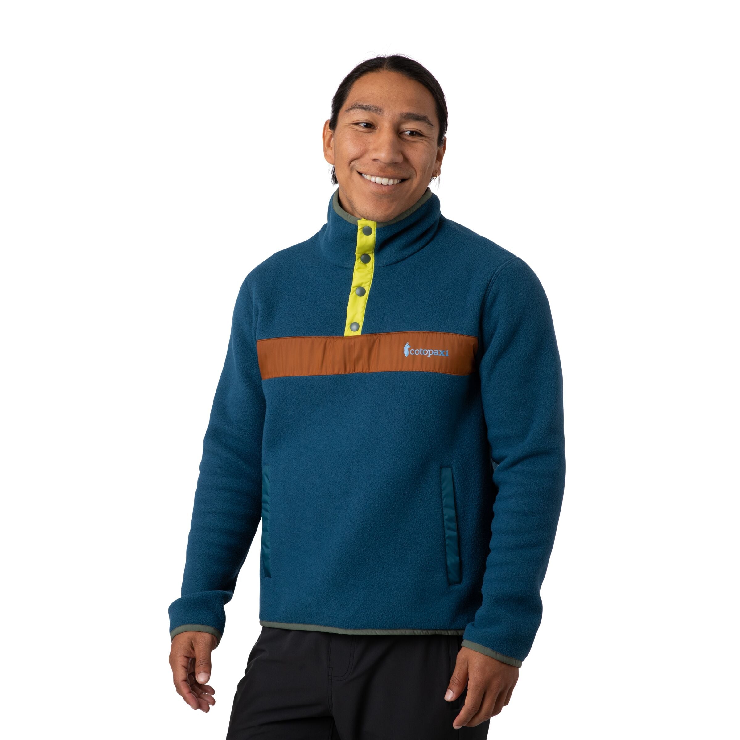 Teca Fleece Pullover - Recycled - Men's, Rio Grande
